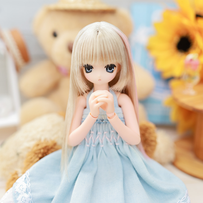 ぽんちゃんのスモッキングワンピース - Aika Flowers - Aika Flowers